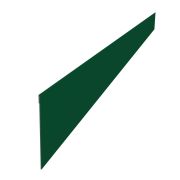 Ламель забора жалюзи Palermo 0,45 PE-double с пленкой RAL 6005 зеленый мох