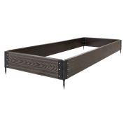 Комплект грядки ДПК Grand Line длина 2200 ширина 800 мм высота 225мм Венге (Т)