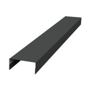 Крышка 45х20 жалюзи Texas 0,5 GreenCoat Pural BT, matt RR2Н3 (RAL 7016 антрацитово-серый)