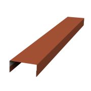 Крышка 45х20 жалюзи Texas 0,5 PurLite Matt RAL 8004 терракота