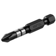 Биты PH2 KRAFTOOL Impact Pro, Philips, тип хвостовика E 1/4″, 50мм, 10шт, в пластиковом боксе (26191-2-50-S10)