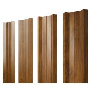 Штакетник М-образный В 0,45 Print Premium Golden Wood