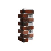 Угловой элемент для термопанели White Hills Сити Брик Т375-75, толщина панели 60 мм