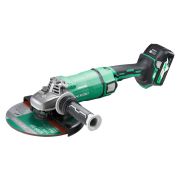 Аккумуляторная УШМ Hikoki MULTI VOLT 36В G G 3623DA (230мм BL+2x4Ач) (G3623DARAZ)