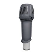 Приточный вентиляционный элемент 160/ER/700 Vilpe INTAKE серый