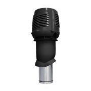 Приточный вентиляционный элемент 160/ER/500 Vilpe INTAKE черный