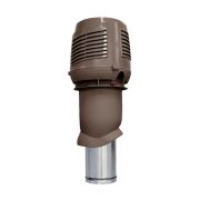 Приточный вентиляционный элемент 160/ER/500 Vilpe INTAKE коричневый