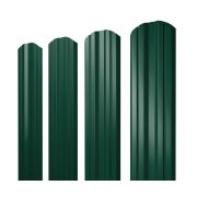 Штакетник Twin фигурный 0,5 PurLite Matt RAL 6005 зеленый мох
