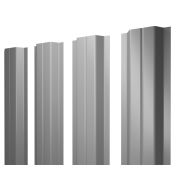 Штакетник П-образный В 0,45 PE RAL 7005 мышино-серый