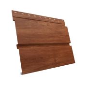 Металлический софит Квадро брус без перфорации 0,45 Print Premium с пленкой Rowan