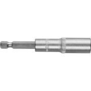 Магнитная насадка KRAFTOOL 8х80, тип хвостовика Е 1/4", удлиненная ,Cr-V, 1шт в блистере (26396-08)
