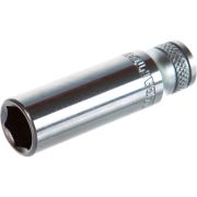 Торцовая головка KRAFTOOL "INDUSTRIE QUALITAT", CR-V сталь, хромированная, тип хвостовика 1/4", 13 мм 1шт в блистере (27817-13)