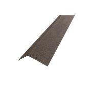 Планка карнизная Grand Line c гранулятом для мягкой кровли 100*65 коричневая