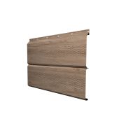 Софит ЭкоБрус с перфорацией 0,345 Grand Line 0,45 Print Elite с пленкой White Wood TwinColor