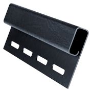 Планка финишная 3,00 двухслойная Grand Line акрил (АСА) графит