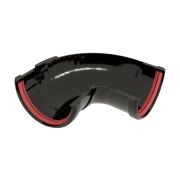 Уг.желоба сост.90-150 гр.Классика 120 ПВХ GL черный (RAL 9005)