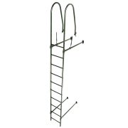 Лестница стеновая Grand Line RAL 6020 2,76м