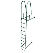 Лестница стеновая Grand Line RAL 6005 2,76м