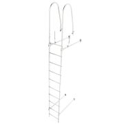 Лестница стеновая Grand Line RAL 9003 2,76м
