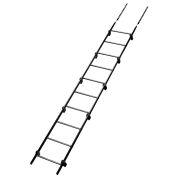 Лестница кровельная Grand Line RAL 9005 2,76м