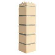 Угол Grand Line Клинкерный кирпич Премиум шампань (шов RAL 7006)