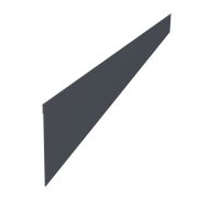 Ламель забора жалюзи Palermo 0,5 Satin Matt с пленкой RAL 7024 мокрый асфальт