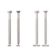 Шуруп Rothoblaas SKR-HT с шестигранной головкой 12×120 (25 шт) (SKR12120H / SKR12120)