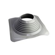 Проходной элемент Master Flash CN прямой №8 серебро(180-330мм) +240 силиконовый (окрашенный фланец)