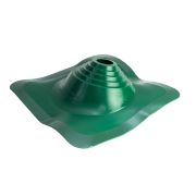 Проходной элемент Master Flash CN угловой №110 зеленый (75-200 мм) +240 силиконовый (окрашенный фланец)