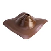 Проходной элемент Master Flash CN угловой №110 коричневый (75-200 мм) +240 силиконовый (окрашенный фланец)