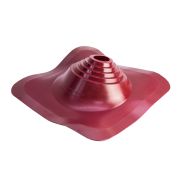 Проходной элемент Master Flash CN угловой №110 красный (75-200 мм) +240 силиконовый (окрашенный фланец)