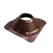 Проходной элемент Master Flash CN прямой №8 коричн(180-330мм) +240 силиконовый (окрашенный фланец)