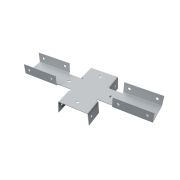 Кронштейн Х 60х60 Colority Black RAL 7040