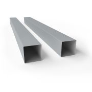 Столб 60х60х2,0х3000 Colority Black металл неоцинкованный с полимерным покрытием RAL 7040