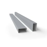 Труба 40х20х2,0х3000 Colority Black металл неоцинкованный с полимерным покрытием RAL 7040