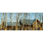 Кликфальц Grand Line 0,5 Satin Matt с пленкой на замках RAL 6005 зеленый мох