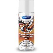 Грунт-эмаль по ржавчине VIXEN 4в1 сигнальный белый (RAL 9003) аэрозоль 520мл (VX-519003)
