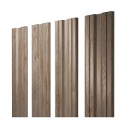 Штакетник Twin 0,45 Print Premium Almond Wood Fresh
