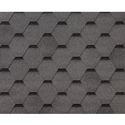 RoofShield черепица Фемили Эко Лайт Стандарт (3м2) Серый с оттенением