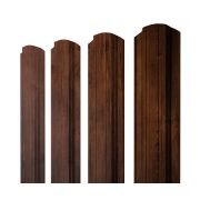 Штакетник Прямоугольный фигурный 0,45 Print Premium Cherry Wood Fresh
