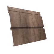 Квадро брус 0,45 Print Premium с пленкой Almond Wood Fresh
