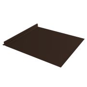 Элемент обхода Кликфальц Pro левый 0,5 Satin в пленке RAL 8017 шоколад