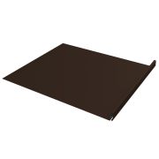 Элемент обхода Кликфальц Pro правый 0,45 Drap RAL 8017 шоколад