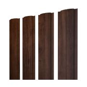 Штакетник Полукруглый Slim 0,45 Print-Double Premium Cherry Wood Lite Fresh