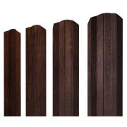 Штакетник М-образный А фигурный 0,45 Print-Double Premium Cherry Wood Lite Fresh