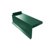 Планка торцевая сегментная Квадро профи Правая 0,5 Satin Matt TX RAL 6005 зеленый мох