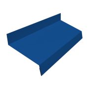 Отлив простой 50 0,5 Satin с пленкой RAL 5005 сигнальный синий (2,5м)