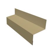 Отлив межэтажный 45 0,7 PE с пленкой RAL 1014 слоновая кость (3м)