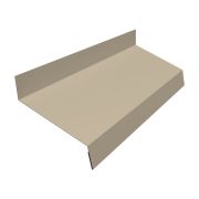 Отлив простой 50 0,5 Satin с пленкой RAL 1015 светлая слоновая кость (3м)