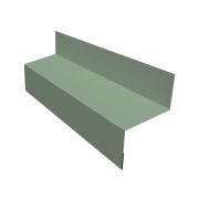 Отлив межэтажный 45 0,45 PE с пленкой RAL 6019 бело-зеленый (2м)